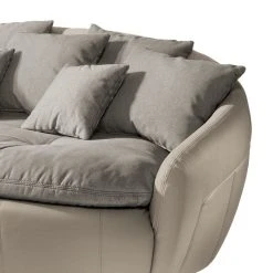 Cotta Bigsofa Pias Kunstleder / Webstoff - Cappuccino / Champagnermetallic -Wohnzimmermöbel boutique en ligne bigsofa pias kunstleder webstoff 4111480
