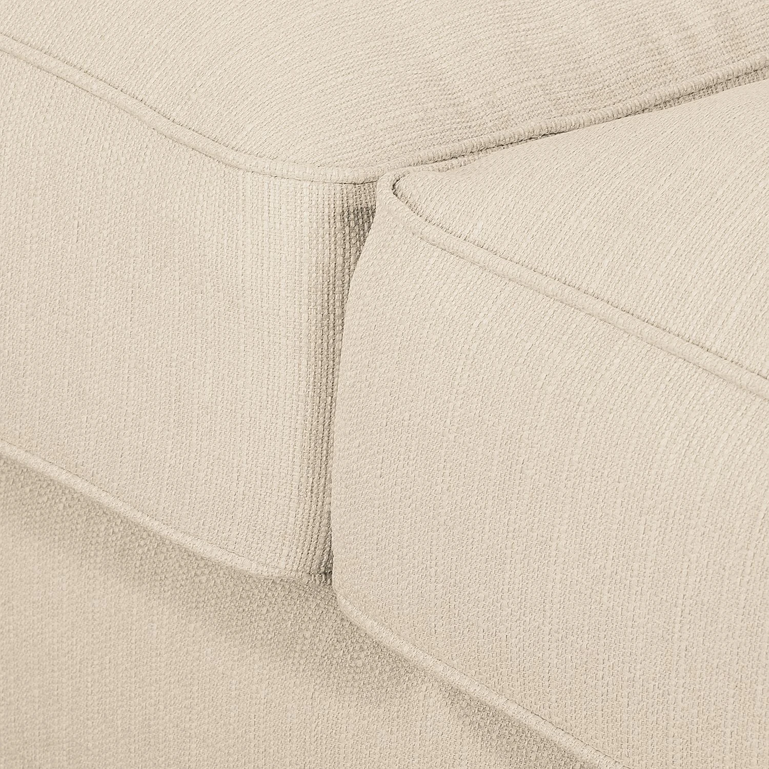 Maison Belfort Bigsofa Seelow Webstoff - Creme 6 Maison Belfort Bigsofa Seelow Webstoff - Creme – Bild 6