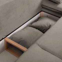 Fredriks Bigsofa Truman Kunstleder /Samtstoff - Taupe -Wohnzimmermöbel boutique en ligne bigsofa truman kunstleder samtstoff taupe 683586