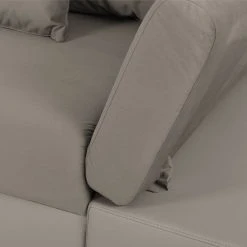 Fredriks Bigsofa Truman Kunstleder /Samtstoff - Taupe -Wohnzimmermöbel boutique en ligne bigsofa truman kunstleder samtstoff taupe 683598