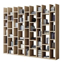 Loftscape Bücherregal Emporior II - Eiche Sonoma Dekor - Breite: 272 cm