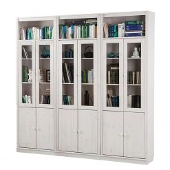 Maison Belfort Bücherwand Lillehammer III - Kiefer massiv - Kiefer Weiß -Wohnzimmermöbel boutique en ligne buecherwand lillehammer iii kiefer massiv kiefer weiss 4848768