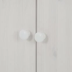 Maison Belfort Bücherwand Lillehammer IV - Kiefer massiv - Kiefer Weiß / Kiefer Honig -Wohnzimmermöbel boutique en ligne buecherwand lillehammer iv kiefer massiv weiss honig 1067522