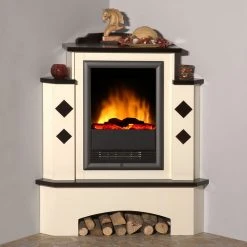 Montreux Elektro-Eckkamin Calabrio - Cremeweiß / Kolonialbraun -Wohnzimmermöbel boutique en ligne calabria elektro eckkamin cremeweiss kolonialbraun 2248986