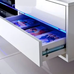 Fredriks TV-Lowboard Claire - Mit RGB-LED Beleuchtung -Wohnzimmermöbel boutique en ligne claire tv lowboard mit rgb led beleuchtung 1381372