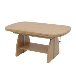 Modoform Couchtisch Minot (mit Ausziehfunktion) - Buche Dekor