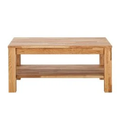 Ars Natura Couchtisch BenWOOD II - Eiche massiv -Wohnzimmermöbel boutique en ligne couchtisch naia ii eiche massiv 1109554