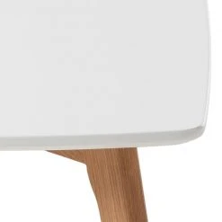 Mørteens Couchtisch Obory - Eiche teilmassiv - Weiß / Eiche -Wohnzimmermöbel boutique en ligne couchtisch obory eiche teilmassiv weiss eiche 4759984