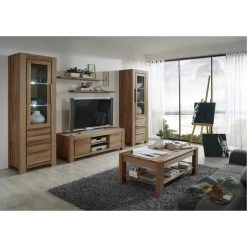 Naturoo Couchtisch Pia II - Wildeiche massiv - geölt -Wohnzimmermöbel boutique en ligne couchtisch pia i wildeiche massiv geoelt 302716