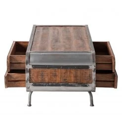 Ars manufacti Couchtisch Wharton - Akazie teilmassiv / Stahl -Wohnzimmermöbel boutique en ligne couchtisch wharton mango teilmassiv stahl 5212596