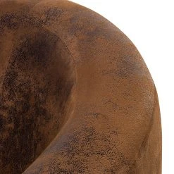 Fredriks Drehsessel Marvin - Antiklederoptik Braun -Wohnzimmermöbel boutique en ligne drehsessel marvin antiklederlook braun 348328