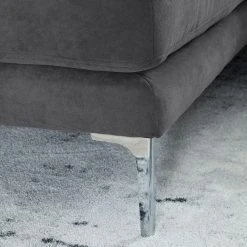 Loftscape Ecksofa Agueda II Webstoff - Dunkelgrau - Longchair davorstehend links -Wohnzimmermöbel boutique en ligne ecksofa agueda ii webstoff longchair ottomane davorstehend links dunkelgrau 4794404