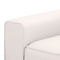 Studio Copenhagen Ecksofa Ampio I Webstoff - Stoff Floreana: Beige - Longchair davorstehend rechts - Schwarz -Wohnzimmermöbel boutique en ligne ecksofa ampio i longchair ottomane davorstehend rechts schwarz stoff floreana beige 3971432