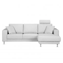 Fredriks Ecksofa Arietta I Webstoff - Platingrau - Longchair davorstehend rechts -Wohnzimmermöbel boutique en ligne ecksofa arietta webstoff longchair davorstehend rechts platingrau 3756268