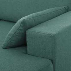 Mørteens Ecksofa Billund I Webstoff - Petrol / Grau - Longchair davorstehend rechts -Wohnzimmermöbel boutique en ligne ecksofa billund i webstoff longchair davorstehend rechts mintgruen 4670780