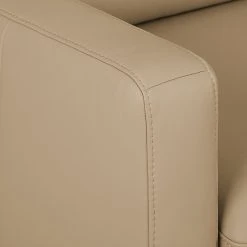 Fredriks Ecksofa Bivona I Echtleder - Sand - Longchair davorstehend rechts -Wohnzimmermöbel boutique en ligne ecksofa bivona i echtleder longchair davorstehend rechts sand 3611693