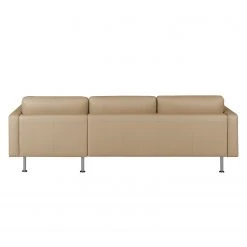 Fredriks Ecksofa Bivona I Echtleder - Sand - Longchair davorstehend rechts -Wohnzimmermöbel boutique en ligne ecksofa bivona i echtleder longchair davorstehend rechts sand 3634157