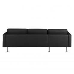 Fredriks Ecksofa Bivona II Echtleder - Schwarz - Longchair davorstehend links -Wohnzimmermöbel boutique en ligne ecksofa bivona ii echtleder longchair davorstehend links schwarz 3634209