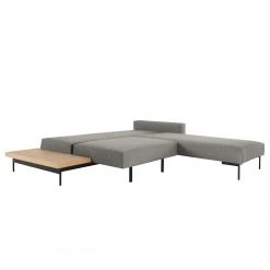 Innovation Möbel Ecksofa Bragi mit Tisch Webstoff - (mit Schlaffunktion) - Stoff Flashtex: Light Grey -Wohnzimmermöbel boutique en ligne ecksofa bragi mit tisch webstoff mit schlaffunktion stoff 217 flashtex light grey 4703876