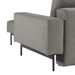 Innovation Möbel Ecksofa Bragi mit Tisch Webstoff - (mit Schlaffunktion) - Stoff Flashtex: Light Grey -Wohnzimmermöbel boutique en ligne ecksofa bragi mit tisch webstoff mit schlaffunktion stoff 217 flashtex light grey 4703888