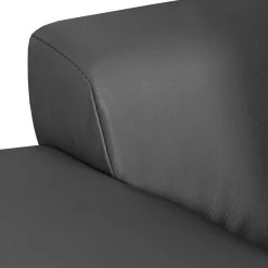 Roomscape Ecksofa Tosya - Kunstleder Anthrazit/Strukturstoff Grau - Ottomane davorstehend rechts -Wohnzimmermöbel boutique en ligne ecksofa brandon kunstleder anthrazit ottomane davorstehend rechts 395060