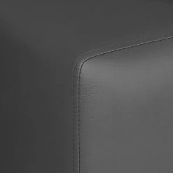 Roomscape Ecksofa Tosya - Kunstleder Anthrazit/Strukturstoff Grau - Ottomane davorstehend rechts -Wohnzimmermöbel boutique en ligne ecksofa brandon kunstleder anthrazit ottomane davorstehend rechts 395062