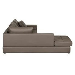 Roomscape Ecksofa Tosya - Kunstleder Braun - Ottomane davorstehend links -Wohnzimmermöbel boutique en ligne ecksofa brandon kunstleder braun ottomane davorstehend links 373638