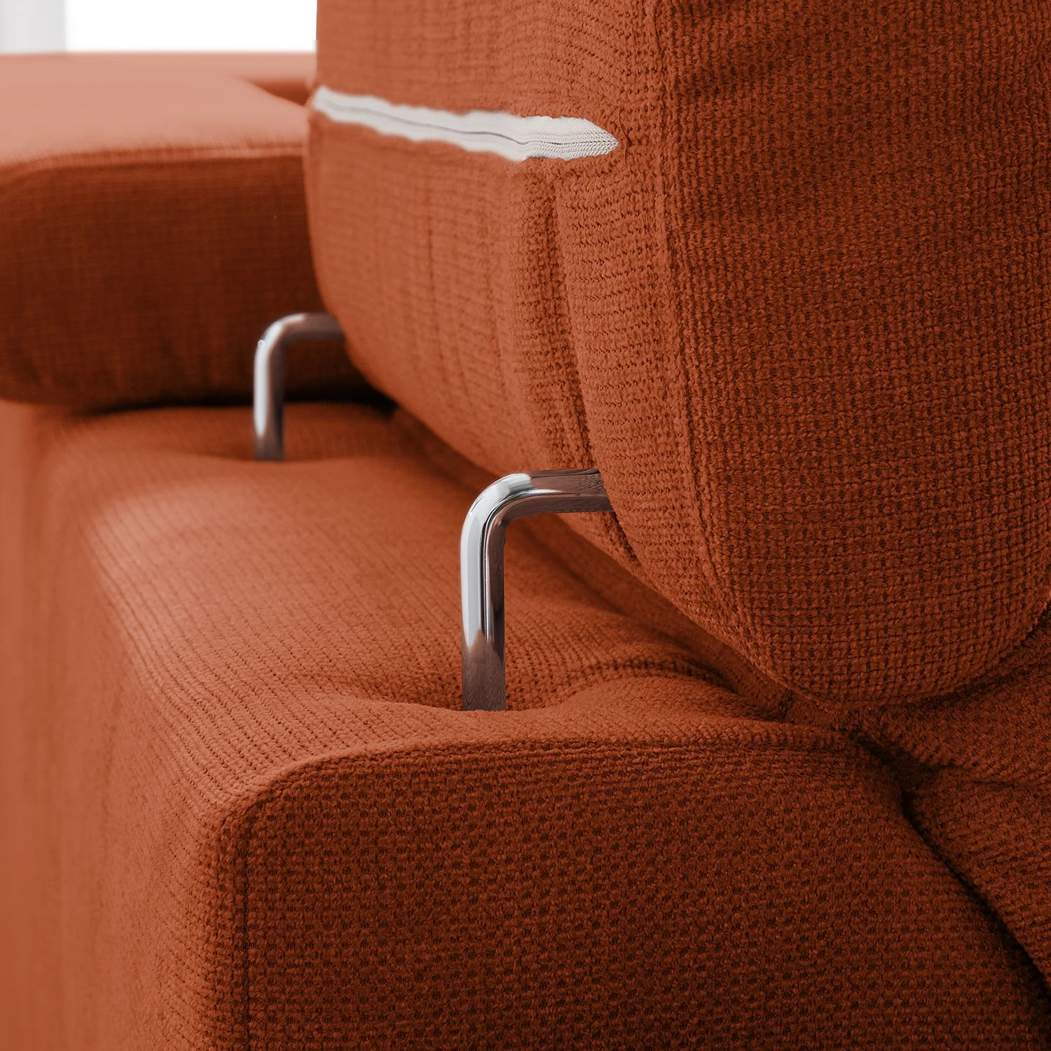 Fredriks Ecksofa Calang Webstoff - Honigbraun - Ottomane davorstehend rechts - Bettkasten - Schlaffunktion 15 Fredriks Ecksofa Calang Webstoff - Honigbraun - Ottomane davorstehend rechts - Bettkasten - Schlaffunktion – Bild 15