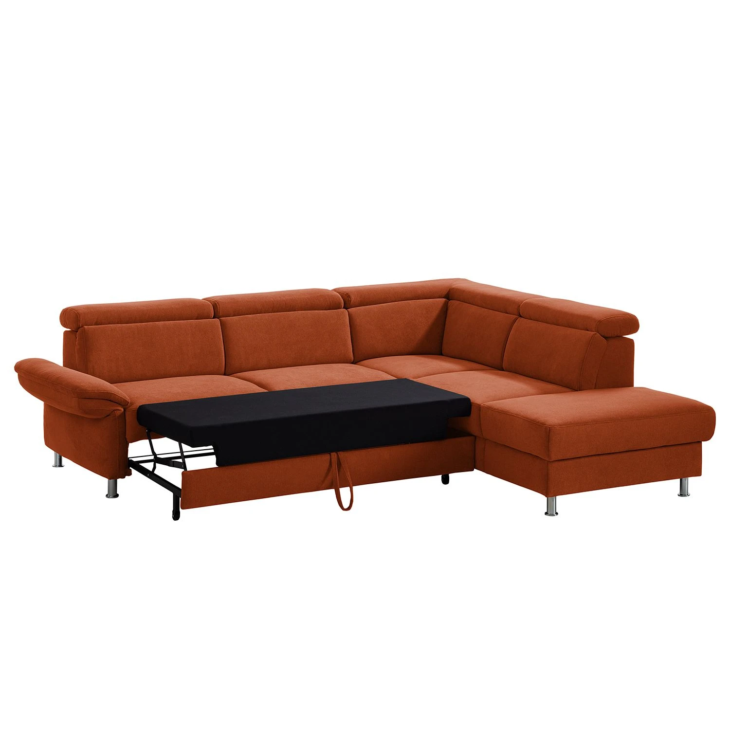 Fredriks Ecksofa Calang Webstoff - Honigbraun - Ottomane davorstehend rechts - Bettkasten - Schlaffunktion 7 Fredriks Ecksofa Calang Webstoff - Honigbraun - Ottomane davorstehend rechts - Bettkasten - Schlaffunktion – Bild 7