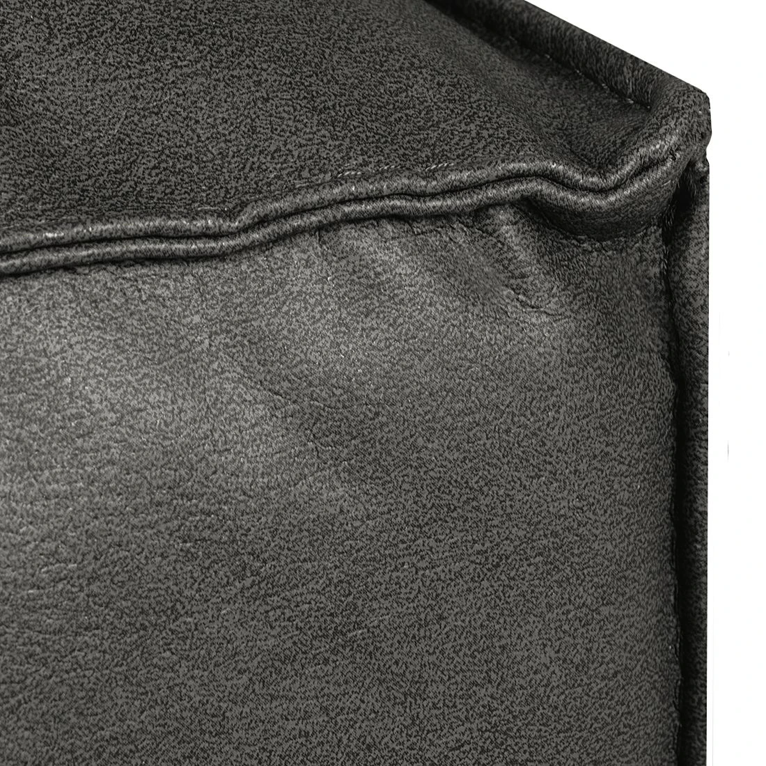 Loftscape Ecksofa Calli - Kunstleder Anthrazit - Longchair davorstehend links 8 Loftscape Ecksofa Calli - Kunstleder Anthrazit - Longchair davorstehend links – Bild 8