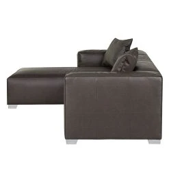 Loftscape Ecksofa Calli - Kunstleder Dunkelbraun - Longchair davorstehend links -Wohnzimmermöbel boutique en ligne ecksofa calli kunstleder dunkelbraun longchair davorstehend links 388350