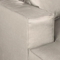 Loftscape Ecksofa Calli - Kunstleder Grau - Longchair davorstehend links -Wohnzimmermöbel boutique en ligne ecksofa calli kunstleder grau longchair davorstehend links 394703