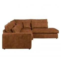 Ars manufacti Ecksofa Coolock Antiklederlook - Cognac - Ottomane davorstehend rechts -Wohnzimmermöbel boutique en ligne ecksofa coolock antiklederlook ottomane davorstehend rechts cognac 4532216