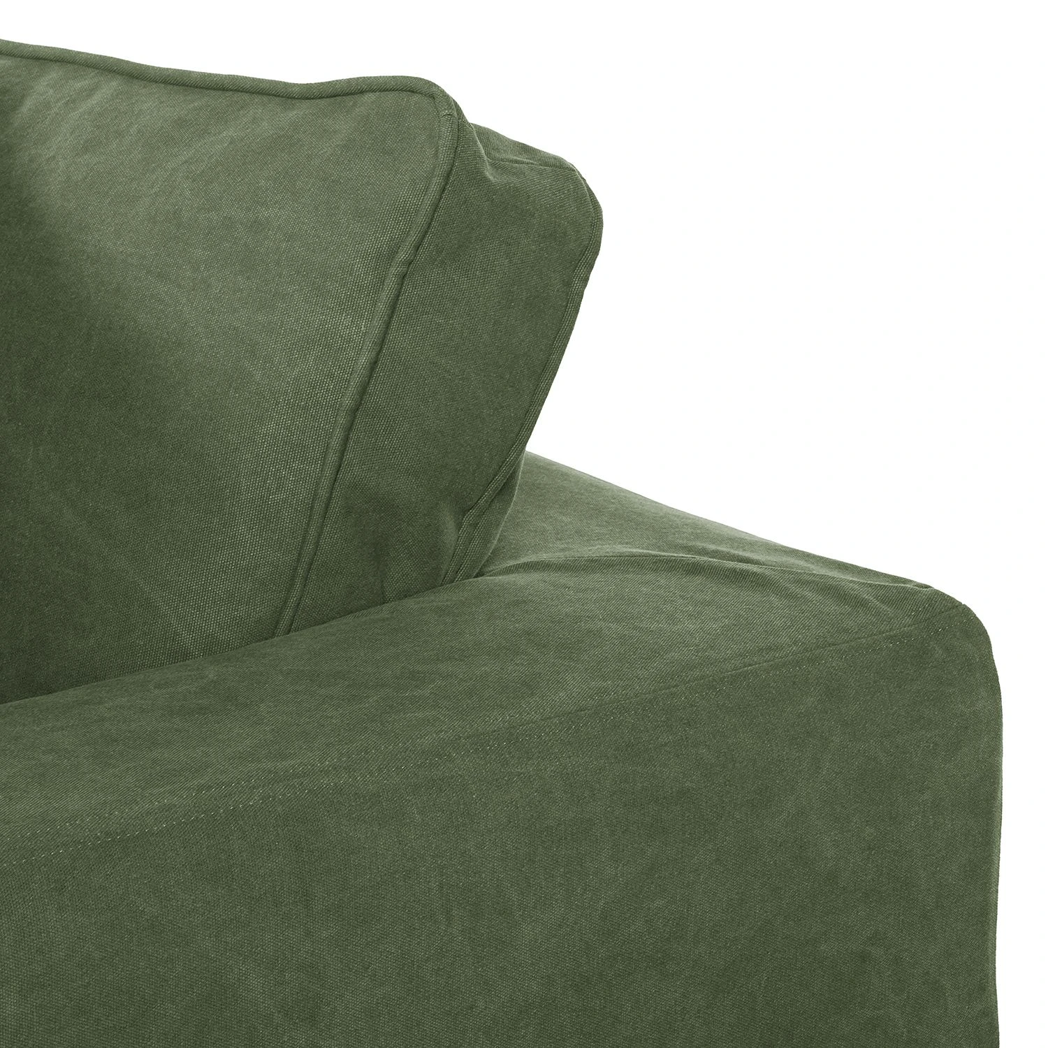 Maison Belfort Ecksofa Coral Beach Webstoff - Olivgrün - Armlehne davorstehend links 7 Maison Belfort Ecksofa Coral Beach Webstoff - Olivgrün - Armlehne davorstehend links – Bild 7