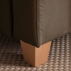 Ars Natura Ecksofa Davao - Braun - Ottomane davorstehend links -Wohnzimmermöbel boutique en ligne ecksofa davao microfaser ottomane davorstehend links ohne schlaffunktion braun 4643368