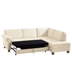 Ars Natura Ecksofa Davao - Microfaser -Wohnzimmermöbel boutique en ligne ecksofa davao microfaser ottomane davorstehend rechts mit schlaffunktion creme 4796984