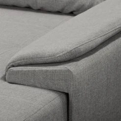 Fredriks Ecksofa Dengie (mit Schlaffunktion) - Strukturstoff -Wohnzimmermöbel boutique en ligne ecksofa dengie mit schlaffunktion strukturstoff longchair davorstehend rechts platin 5055636