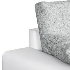 Fredriks Ecksofa Dulmen - mit Schlaffunktion / beidseitig montierbar - Kunstleder/Strukturstoff - Weiß / Hellgrau 42 Fredriks Ecksofa Dulmen - mit Schlaffunktion / beidseitig montierbar - Kunstleder/Strukturstoff - Weiß / Hellgrau -Wohnzimmermöbel boutique en ligne ecksofa dulmen mit schlaffunktion beidseitig montierbar kunstleder strukturstoff weiss hellgrau 4965020