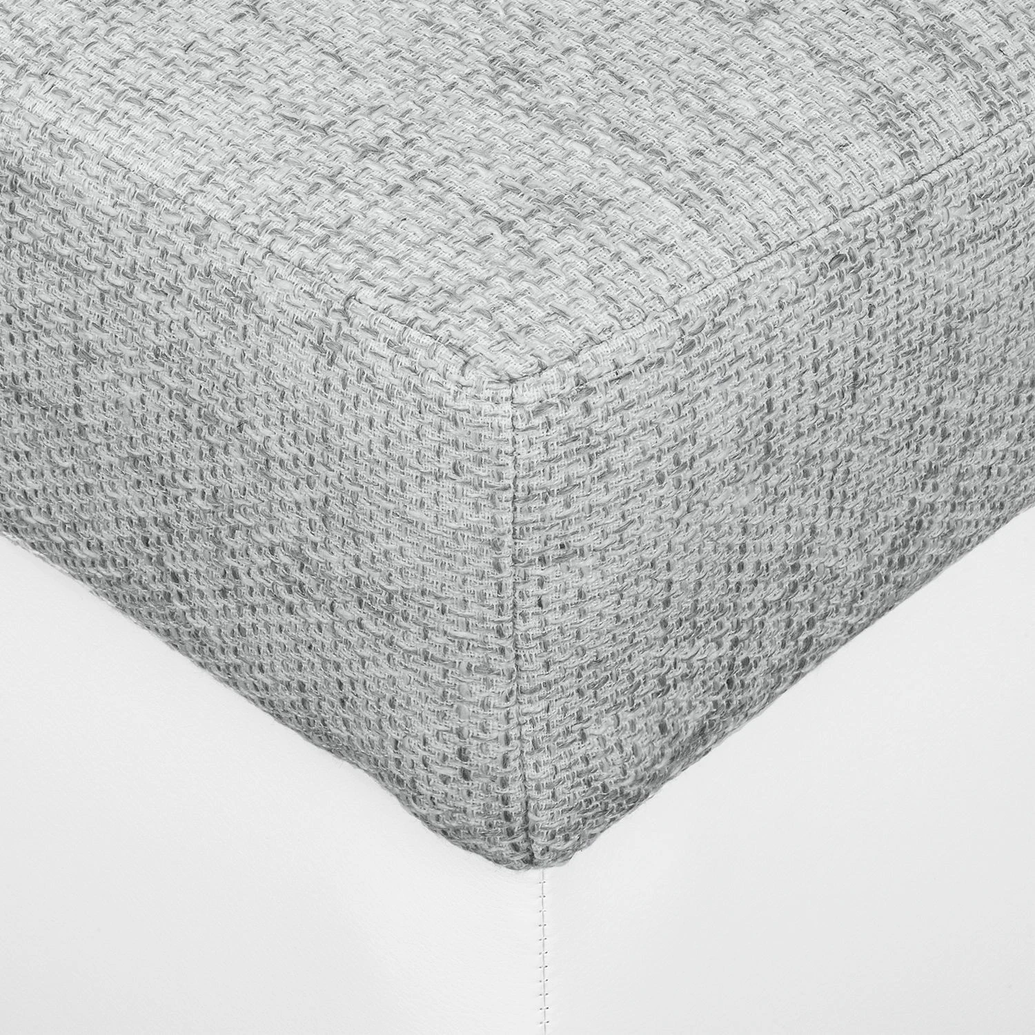 Fredriks Ecksofa Dulmen - mit Schlaffunktion / beidseitig montierbar - Kunstleder/Strukturstoff - Weiß / Hellgrau 22 Fredriks Ecksofa Dulmen - mit Schlaffunktion / beidseitig montierbar - Kunstleder/Strukturstoff - Weiß / Hellgrau – Bild 22