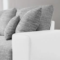 Fredriks Ecksofa Dulmen - mit Schlaffunktion / beidseitig montierbar - Kunstleder/Strukturstoff - Weiß / Hellgrau 38 Fredriks Ecksofa Dulmen - mit Schlaffunktion / beidseitig montierbar - Kunstleder/Strukturstoff - Weiß / Hellgrau -Wohnzimmermöbel boutique en ligne ecksofa dulmen mit schlaffunktion beidseitig montierbar kunstleder strukturstoff weiss hellgrau 4965044