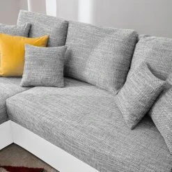 Fredriks Ecksofa Dulmen - mit Schlaffunktion / beidseitig montierbar - Kunstleder/Strukturstoff - Weiß / Hellgrau 39 Fredriks Ecksofa Dulmen - mit Schlaffunktion / beidseitig montierbar - Kunstleder/Strukturstoff - Weiß / Hellgrau -Wohnzimmermöbel boutique en ligne ecksofa dulmen mit schlaffunktion beidseitig montierbar kunstleder strukturstoff weiss hellgrau 4965048