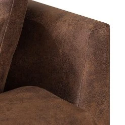 Ars manufacti Ecksofa Dulmen - (mit Schlaffunktion / beidseitig montierbar) - Antiklederoptik - Dunkelbraun -Wohnzimmermöbel boutique en ligne ecksofa dulmen mit schlaffunktion samtstoff longchair beidseitig montierbar dunkelbraun 1234834