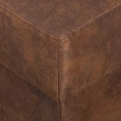 Ars manufacti Ecksofa Dulmen - (mit Schlaffunktion / beidseitig montierbar) - Antiklederoptik - Dunkelbraun -Wohnzimmermöbel boutique en ligne ecksofa dulmen mit schlaffunktion samtstoff longchair beidseitig montierbar dunkelbraun 1234838