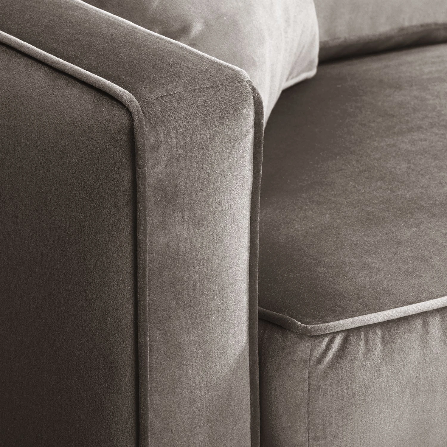 Eva Padberg Collection Ecksofa Edina Samt - Muskat - Longchair davorstehend links - Ohne Hocker 6 Eva Padberg Collection Ecksofa Edina Samt - Muskat - Longchair davorstehend links - Ohne Hocker – Bild 6