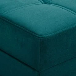 Jack & Alice Ecksofa Elnora - Türkis - Ottomane davorstehend links - Ohne Hocker -Wohnzimmermöbel boutique en ligne ecksofa elnora samt ottomane davorstehend links ohne hocker tuerkis 4860380