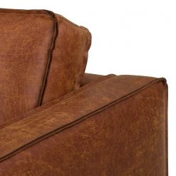Ars manufacti Ecksofa FORT DODGE - Antiklederlook - Microfaser Yaka: Cognac - Longchair davorstehend rechts - Ohne Schlaffunktion -Wohnzimmermöbel boutique en ligne ecksofa fort dodge antiklederlook longchair davorstehend rechts cognac 4669332