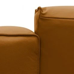 Studio Copenhagen Ecksofa HUDSON mit Rundecke - Echtleder Neka: Cognac - Ecke davorstehend links -Wohnzimmermöbel boutique en ligne ecksofa hudson ii echtleder 3 sitzer davorstehend links cognac 3831632
