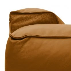 Studio Copenhagen Ecksofa HUDSON mit Rundecke - Echtleder Neka: Cognac - Ecke davorstehend links -Wohnzimmermöbel boutique en ligne ecksofa hudson ii echtleder 3 sitzer davorstehend links cognac 3831656