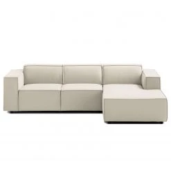 Ecksofa Kinx I Webstoff - Webstoff Osta: Altweiß - Longchair davorstehend rechts - Keine Funktion -Wohnzimmermöbel boutique en ligne ecksofa kinx i webstoff longchair davorstehend rechts stoff osta altweiss 4327360