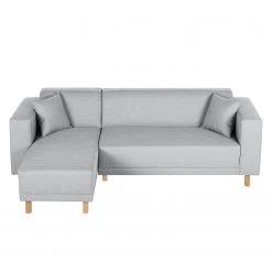 Ecksofa KiYDOO relax Webstoff - Silber - Longchair davorstehend links -Wohnzimmermöbel boutique en ligne ecksofa kiydoo upholstery webstoff longchair davorstehend links silber 3553049